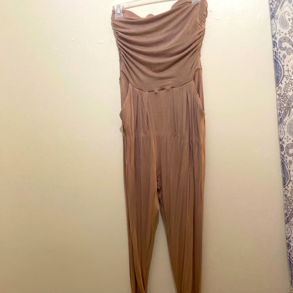 Brown body jumpsuit casual